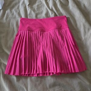 Fabletics Hot Pink Pleated Tennis Skort